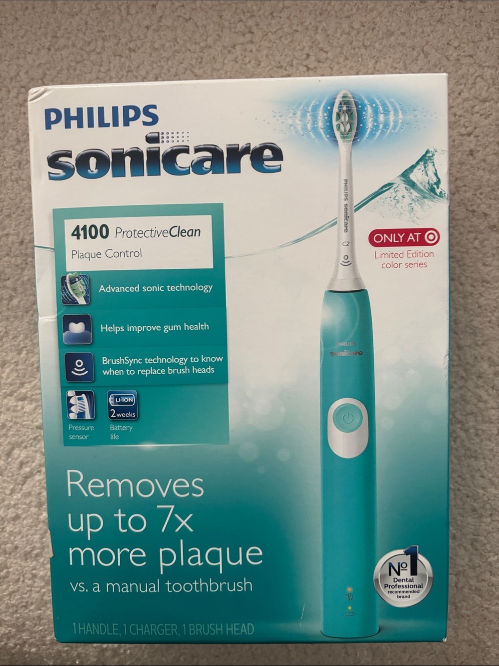 Philips Sonicare ProtectiveClean 4100 Electric Toothbrush - Teal